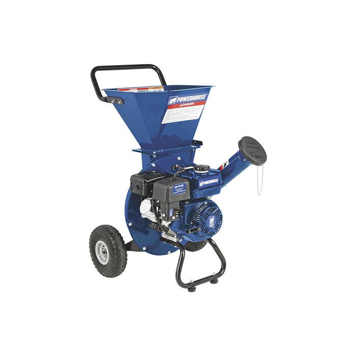 Powerhorse 3-in-1 Wood Chipper/Shredder 3-In. Chip Capacity with 212cc Engine 106695
