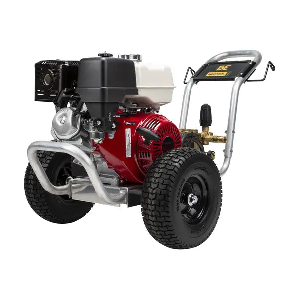 BE Power Equipment 4,000 PSI 4.0 GPM Gas Pressure Washer with Honda GX390 Engine and Comet Triplex Pump - B4013HABC