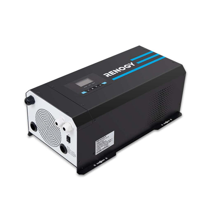 Renogy R-INVT-PCL1-30111S-US 3000W 12V Pure Sine Wave Inverter Charger w/ LCD Display