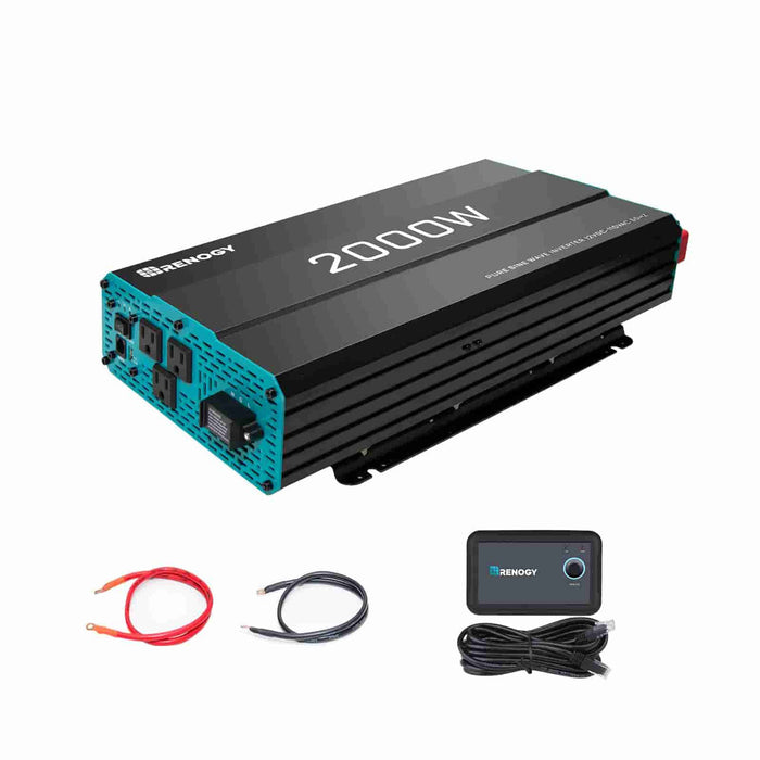 Renogy RNG-INVT-2000-12V-P2-G2-US 12V PURE SINE WAVE INVERTER