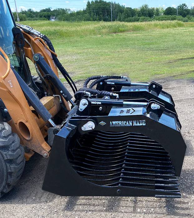 Skid Steer Heavy Duty Grapple Top Dog Attachments