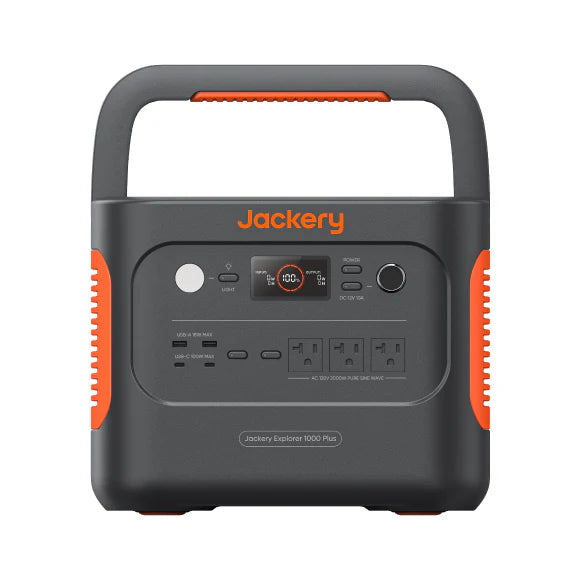 Jackery Explorer 1000 Plus Portable Power Station 21-0001-000027Y