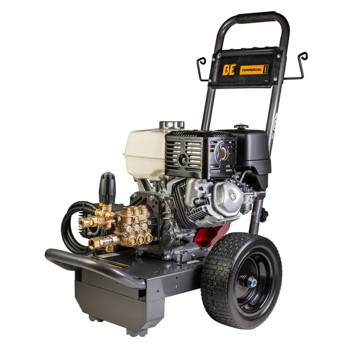 Be Power Equipment 3,000 PSI 5.0 GPM Gas Pressure Washer with Honda GX390 Engine and Comet Triplex Pump - B3013HCS