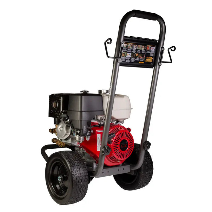 Be Power Equipment 3,000 PSI 5.0 GPM Gas Pressure Washer with Honda GX390 Engine and Comet Triplex Pump - B3013HCS