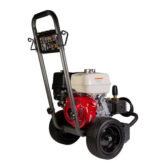 Be Power Equipment 3,000 PSI 5.0 GPM Gas Pressure Washer with Honda GX390 Engine and Comet Triplex Pump - B3013HCS