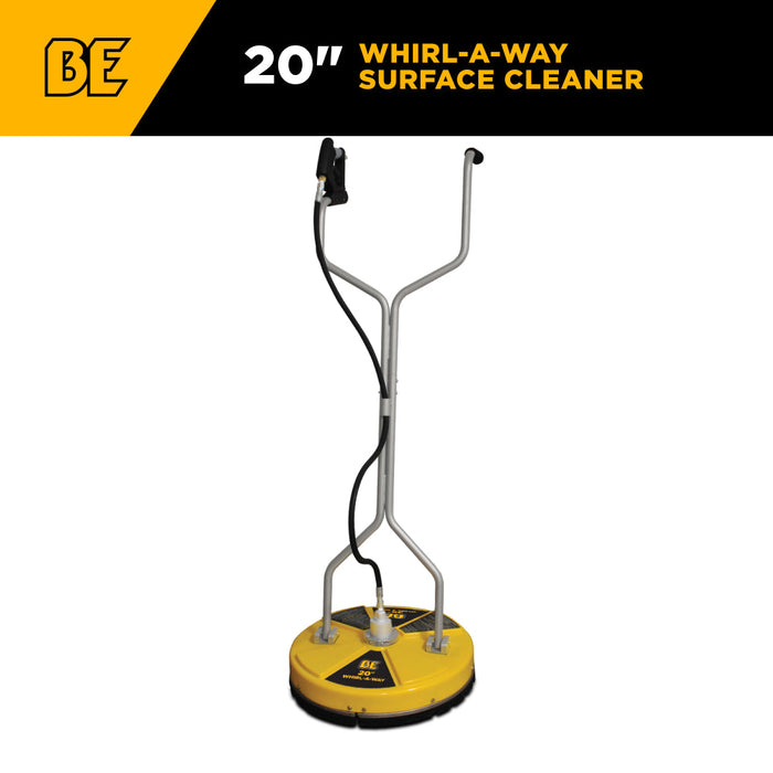 Be Power Equipment 20" Whirl-A-Way Pressure Washer Surface Cleaner  85.403.007