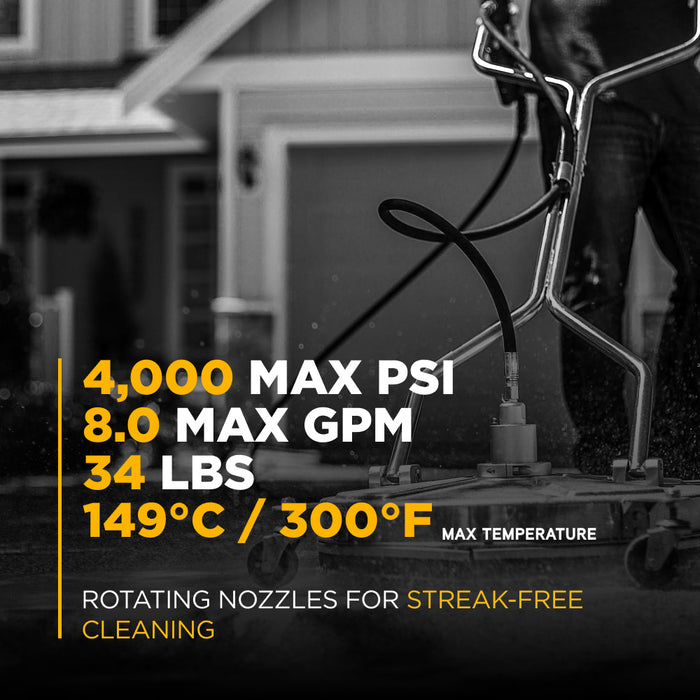 Be Power Equipment 24" Whirl-A-Way Surface Cleaner 85.403.010