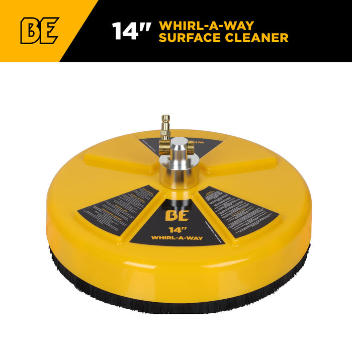 Be Power Equipment 14" Whirl-A-Way Surface Cleaner 85.403.014