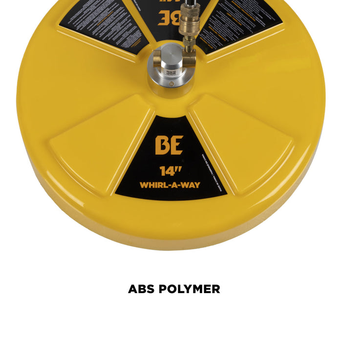 Be Power Equipment 14" Whirl-A-Way Surface Cleaner 85.403.014
