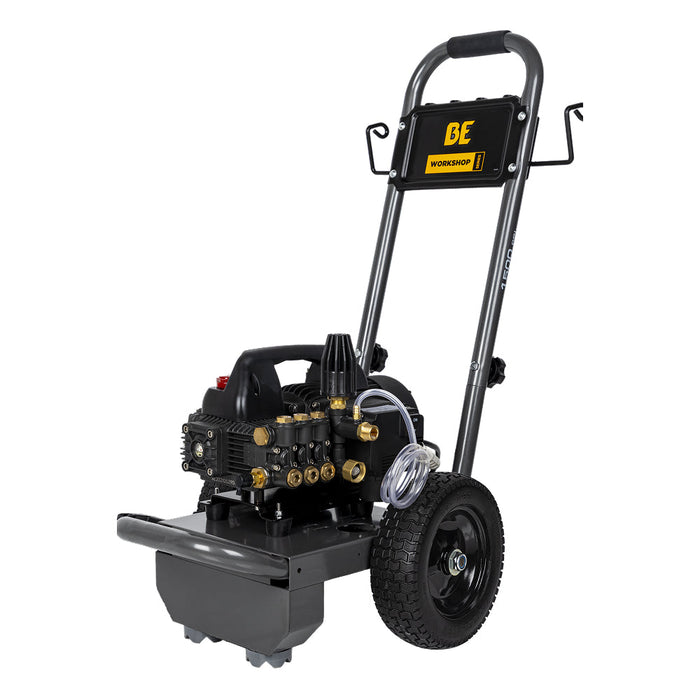 Be Power Equipment 1,500 PSI 1.6 GPM 1.5 HP Electric Pressure Washer with Powerease Motor and Triplex Pump - B1515EN