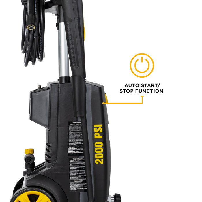 Be Power Equipment 2,000 PSI 1.7 GPM Cold Water Corded Electric Pressure Washer - P1915EN