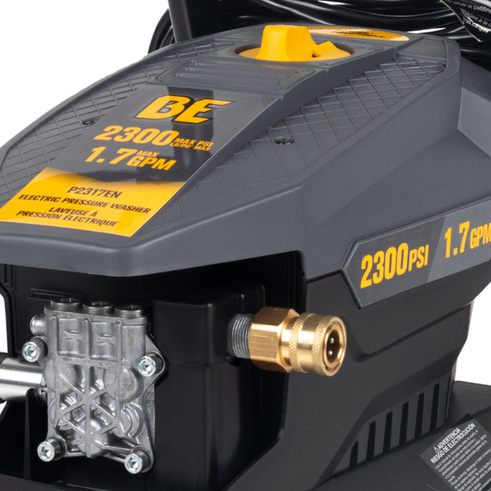 Be Power Equipment 2,300 PSI 1.7 GPM Cold Water Corded Electric Pressure Washer - P2317EN