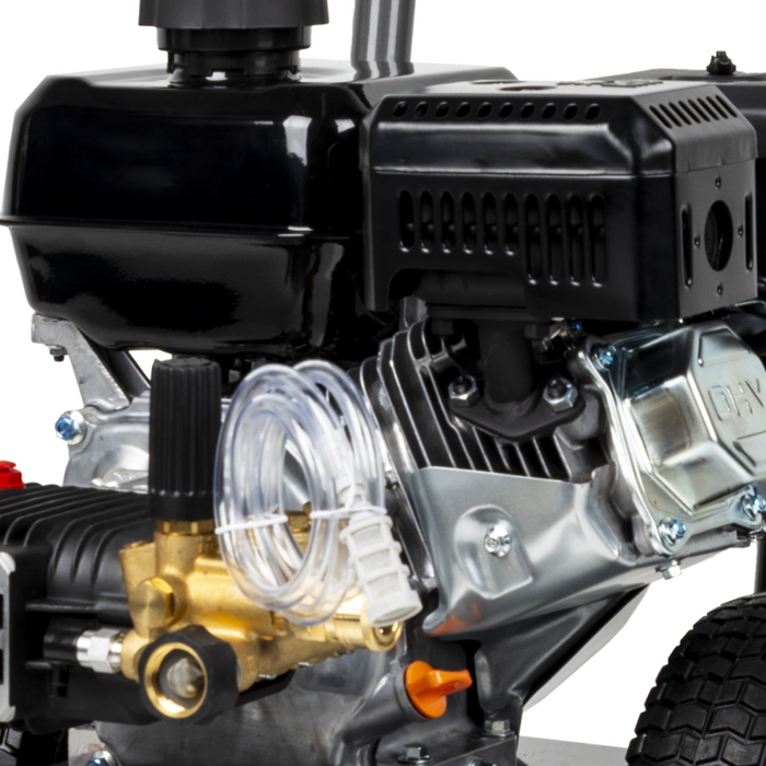 Be Power Equipment 3,200 PSI 2.5 GPM Cold Water Gas Pressure Washer Powerease 212CC Engine and CP Axial Pump - B327PX