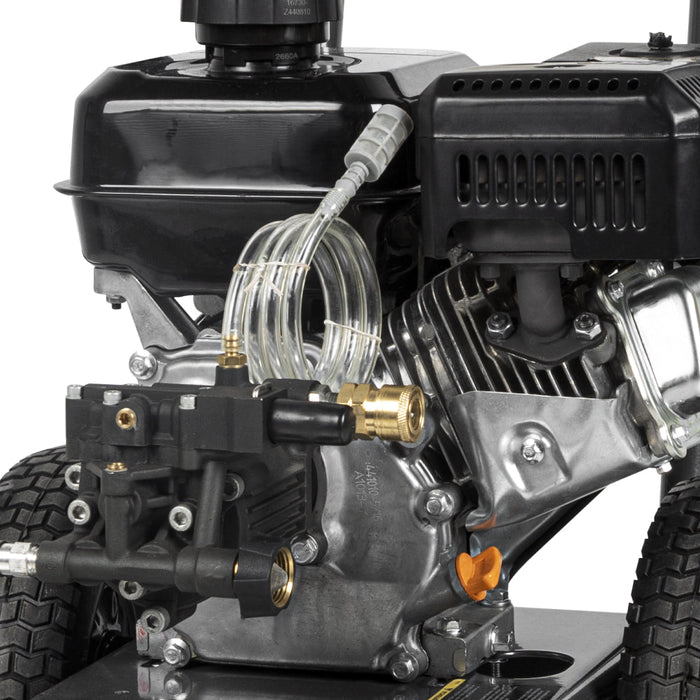 Be Power Equipment 3,400PSI 2.5GPM Cold Water Gas Pressure Washer Powerease 223cc Engine and CP Axial Pump B3475PX