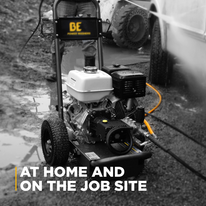 Be Power Equipment 4,200 PSI 4.2 GPM Cold Water Gas Pressure Washer - B4213HSJS