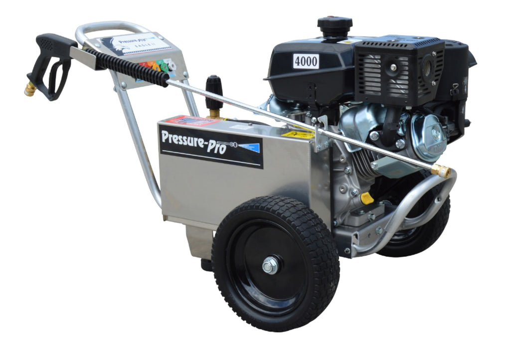 Pressure-Pro Eagle II VBelt 4000PSI 4 GPM Gas Pressure Washer KOHLER CH440 GP-EZ PUMP EB4040KG-20