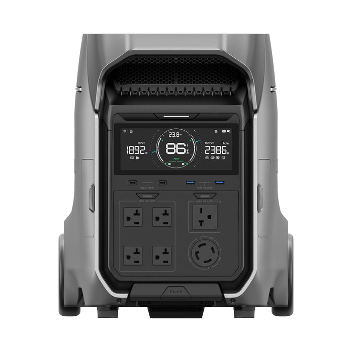 EcoFlow Delta Pro 3 Portable Power Station + EcoFlow Smart Home Panel 2