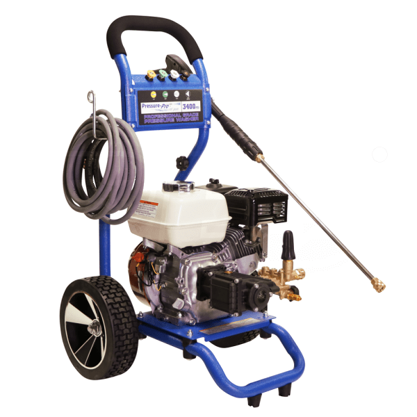 Pressure-Pro Dirt Laser 3400 PSI 2.5 GPM Gas Pressure Washer HONDA GX200 Terminator PUMP PP3425H
