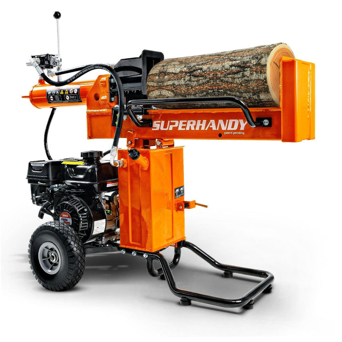 SuperHandy 25 Ton Gas Log Splitter - 7HP 209CC, 20" Max Log Length GUO096-FBA