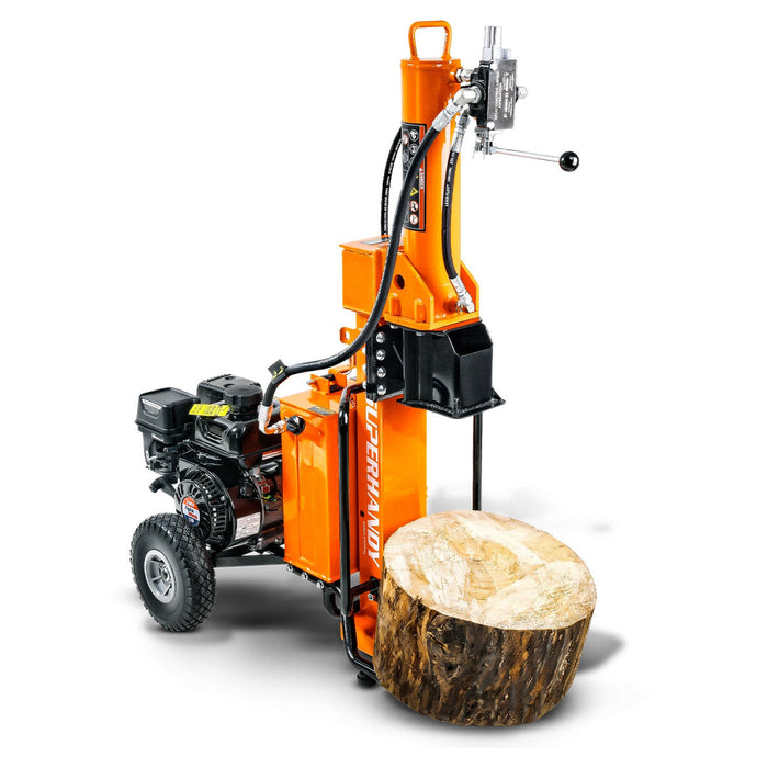 SuperHandy 25 Ton Gas Log Splitter - 7HP 209CC, 20" Max Log Length GUO096-FBA