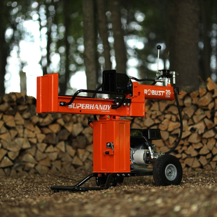 SuperHandy 25 Ton Gas Log Splitter - 7HP 209CC, 20" Max Log Length GUO096-FBA