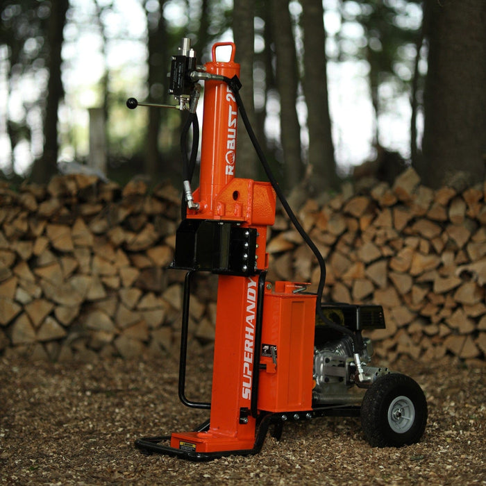 SuperHandy 25 Ton Gas Log Splitter - 7HP 209CC, 20" Max Log Length GUO096-FBA