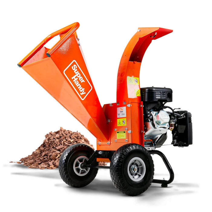 SuperHandy Wood Chipper Mini - 7HP 212CC, 3" Max Branch Capacity GUO035-FBA