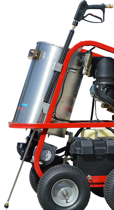 Pressure-Pro SH Series 4000 PSI 3.5 GPM Gas Powered Diesel Heated Hot Water Pressure Washer HONDA GX390 AR PUMP SH4004HH